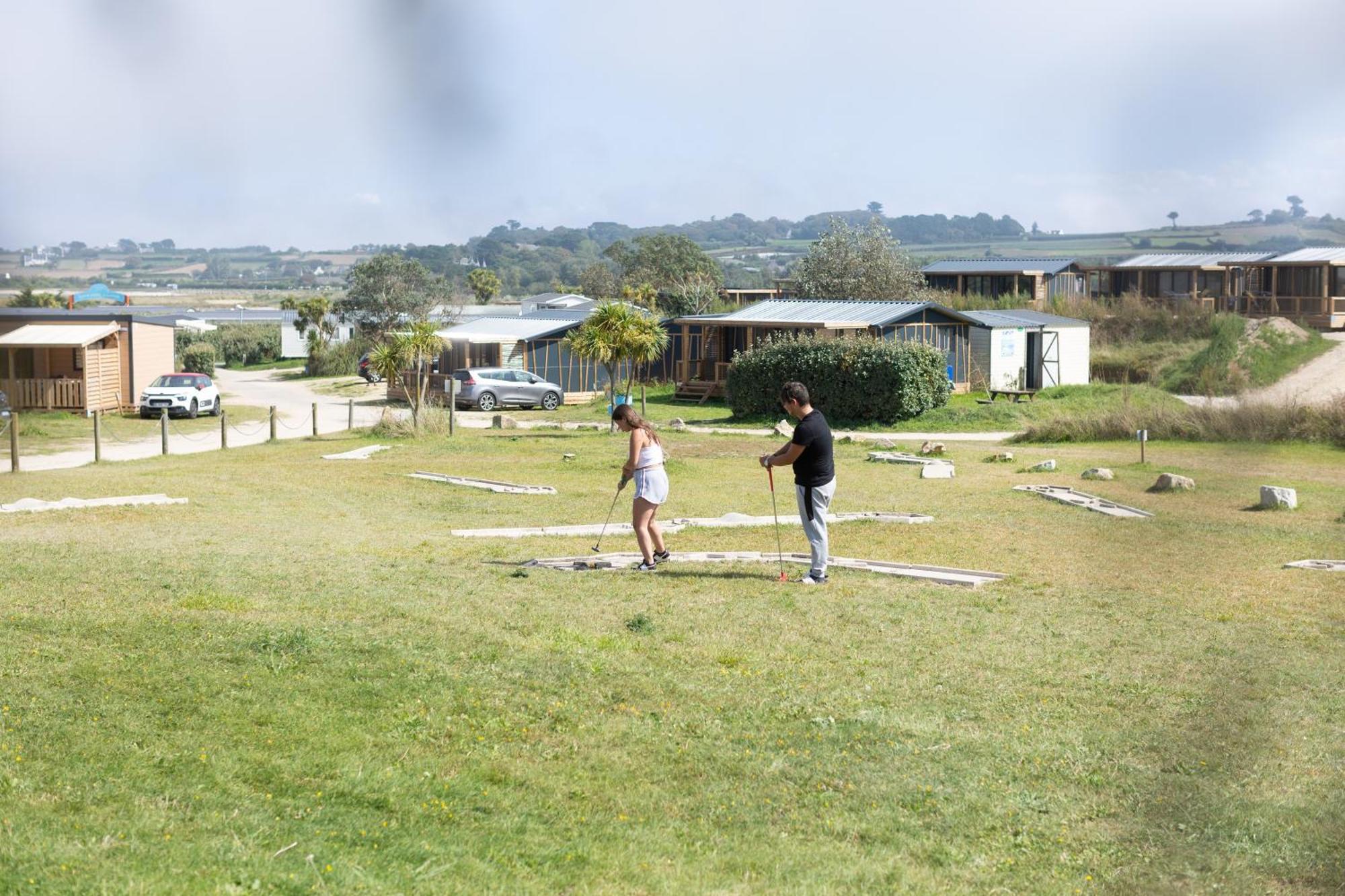 Mobil home XXL - La Pointe de Roscoff Esterno foto